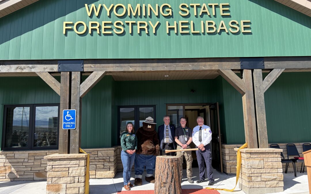 Wyoming launches new aviation helibase to accelerate wildfire response times
